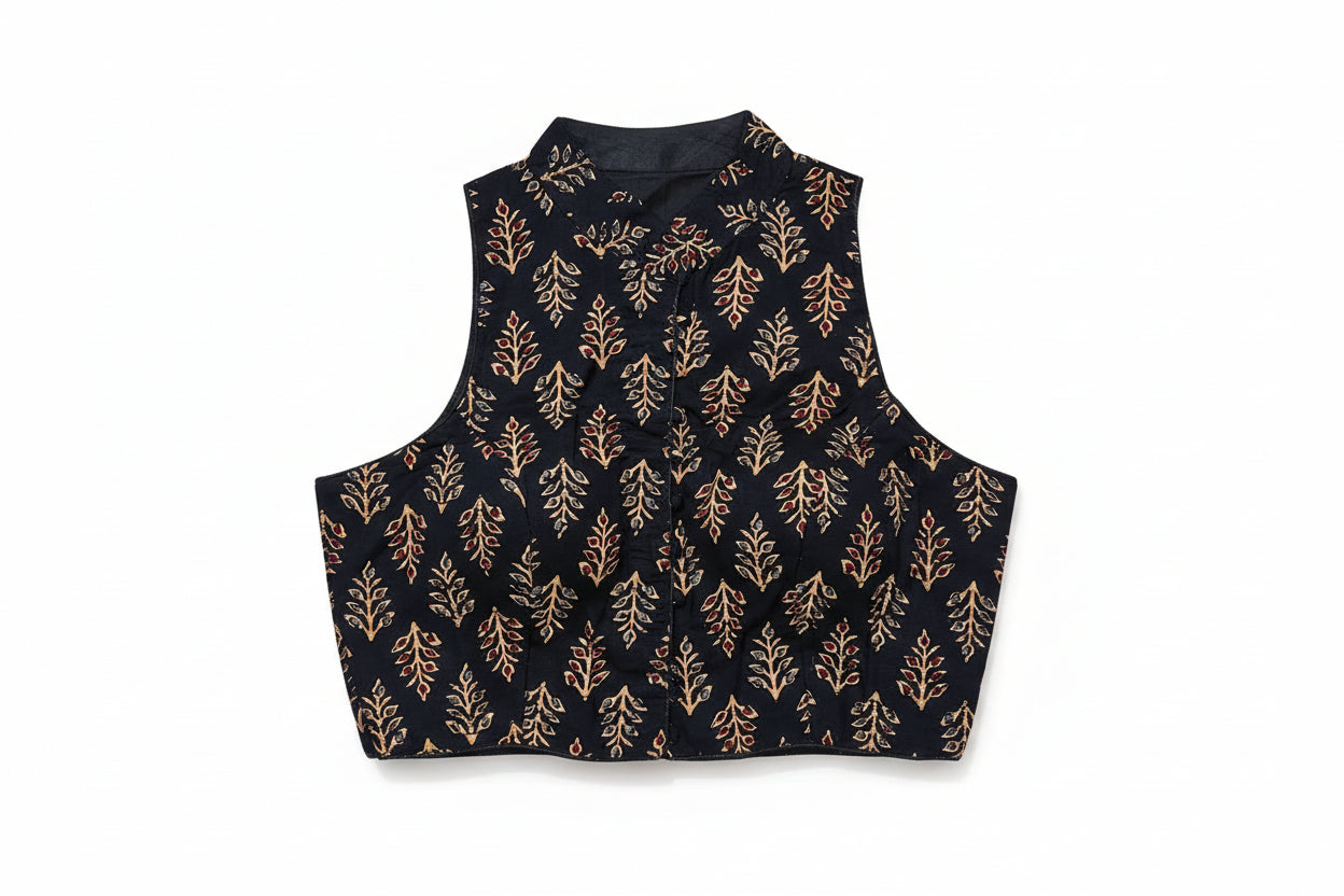 Ajrakh Smart Blouse