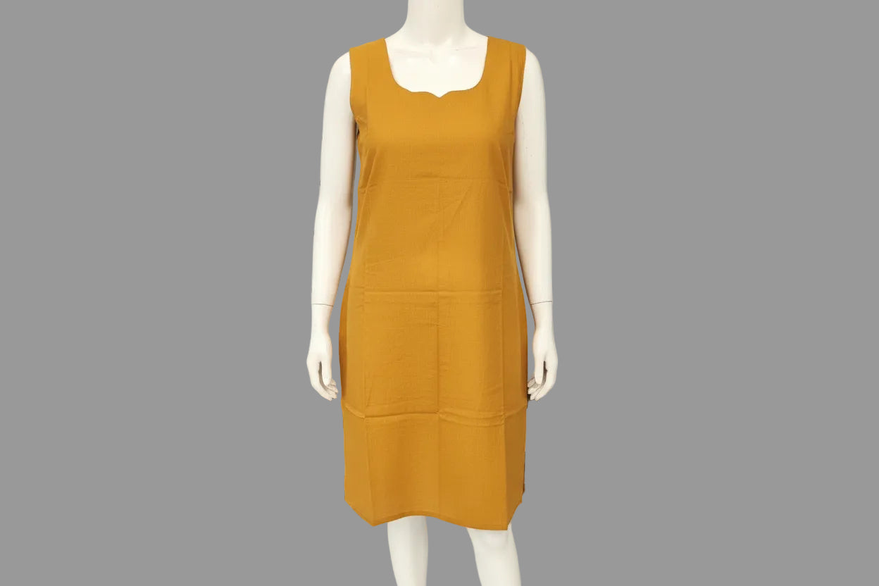 Souled Georgette Chikankari Kurta With Inner Slip