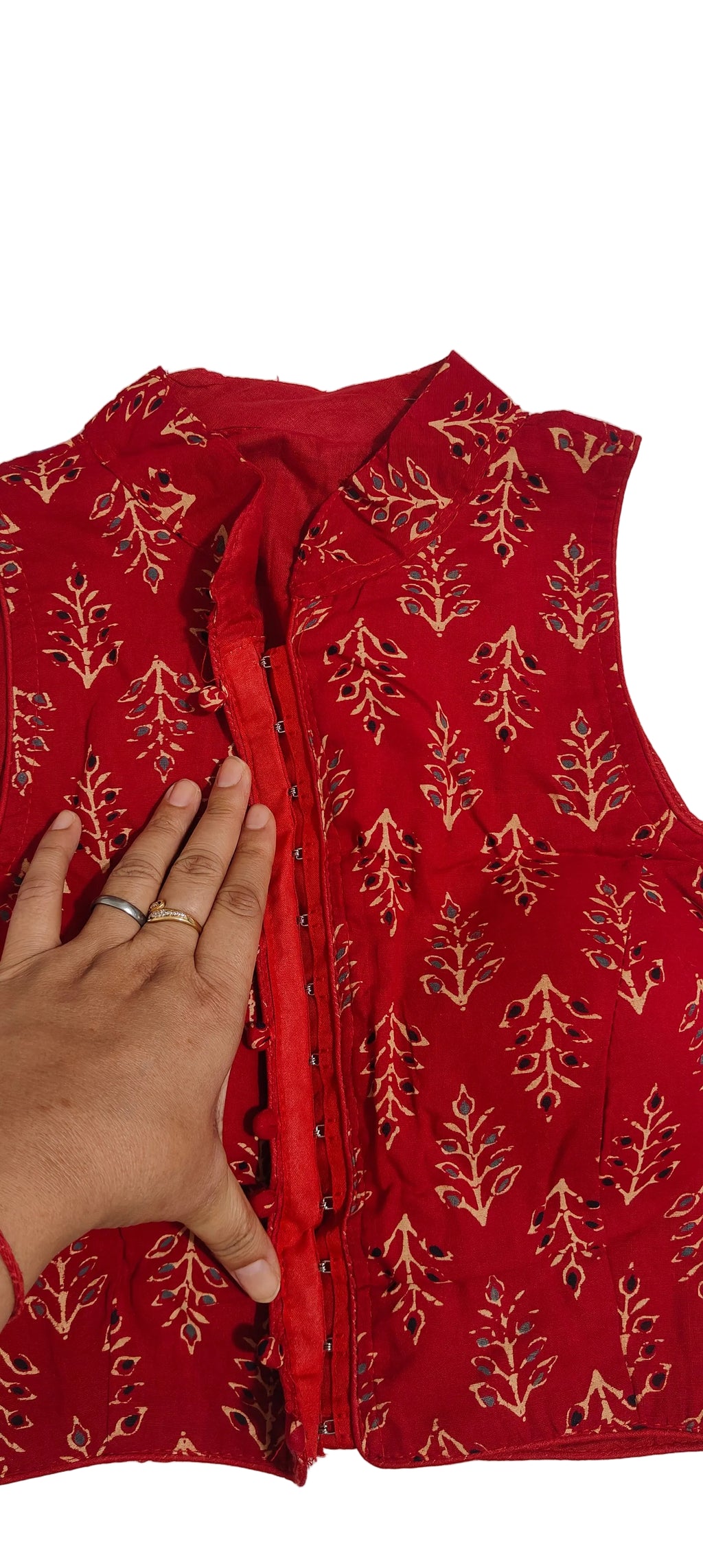 Ajrakh Smart Blouse