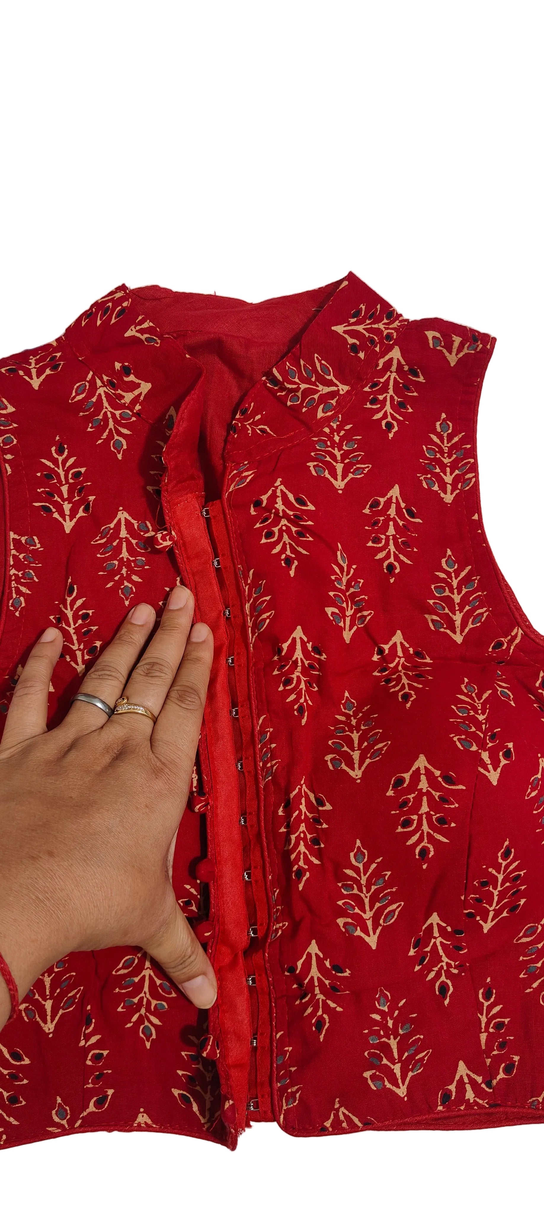 Ajrakh Smart Blouse