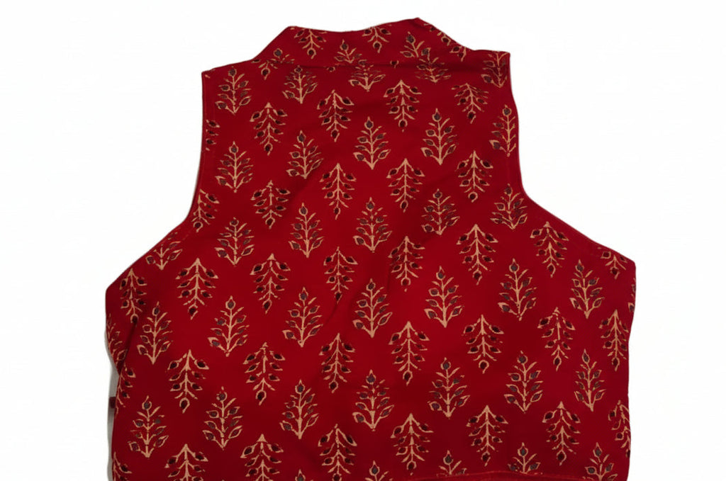 Ajrakh Smart Blouse