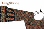 Classic Ajrakh Full-Sleeves Cotton Blouse
