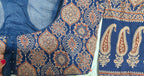 Classic Ajrakh Full-Sleeves Cotton Blouse