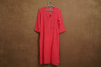 Souled Georgette Chikankari Kurta With Inner Slip